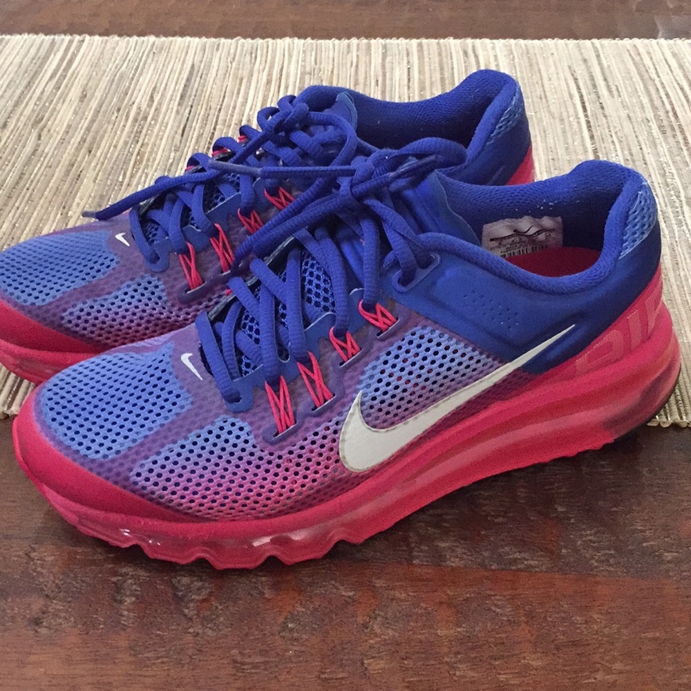 Nike women’s Air Max Pink and Blue